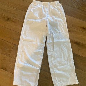Old navy white linen pants